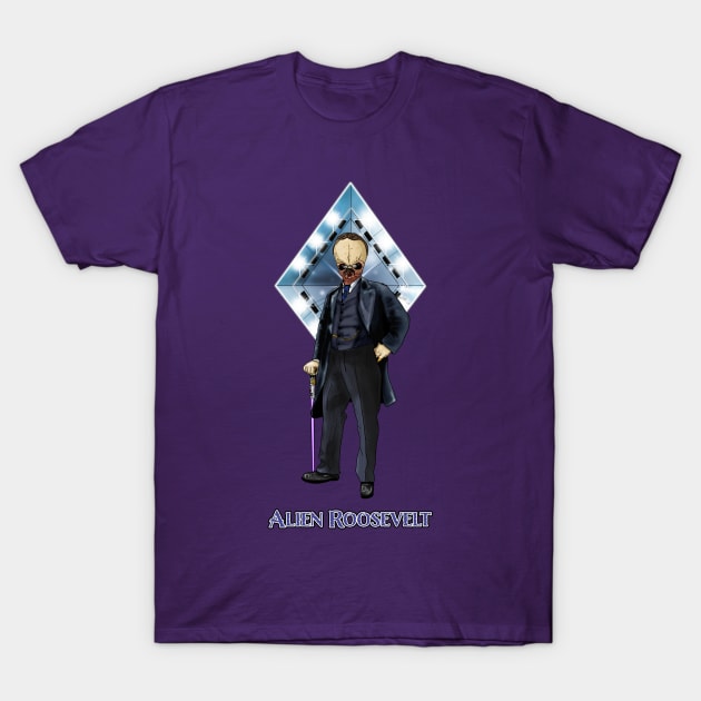 Alien Roosevelt T-Shirt by Harley Warren